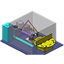 Robotic CO2 Laser Cutting Cell