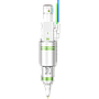 GF101 All-In-One Robotic Laser Cutting Head with Built-in Z Axis